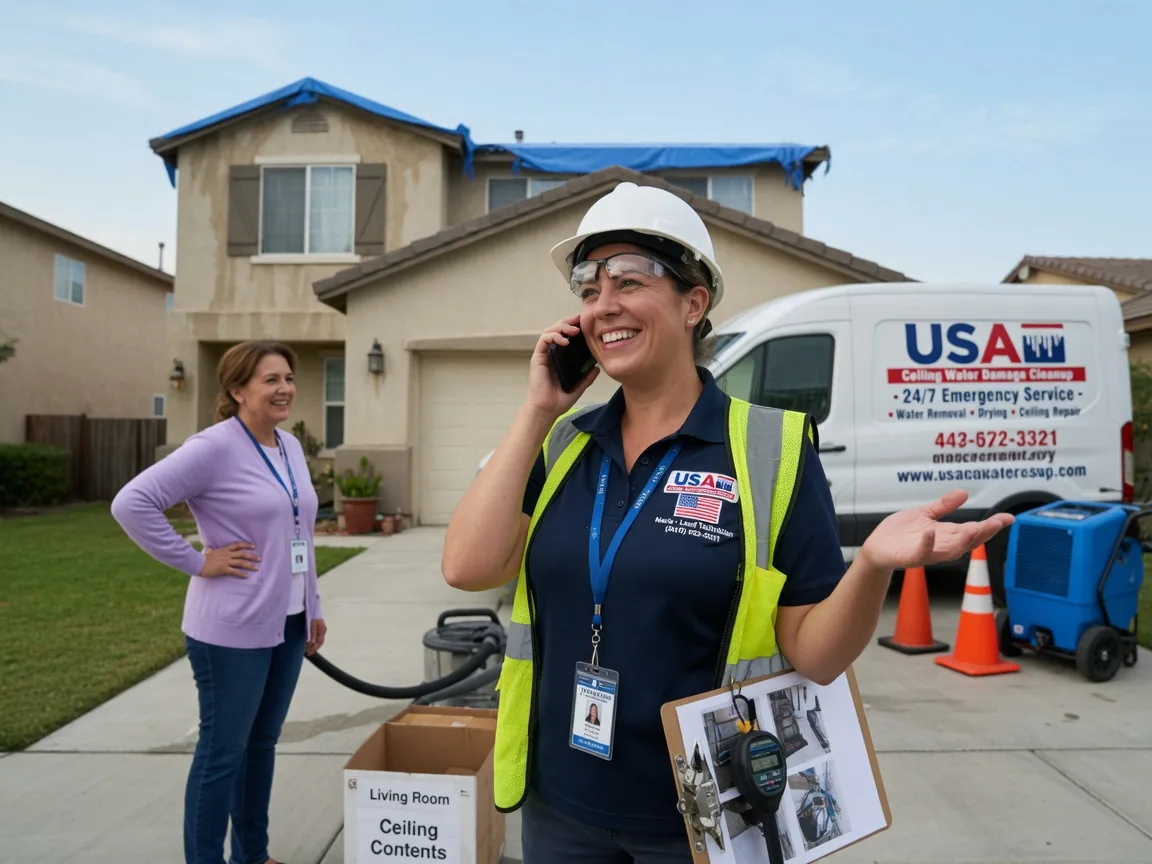 Ceiling Water Damage Restoration Muldoon, TX FAQs